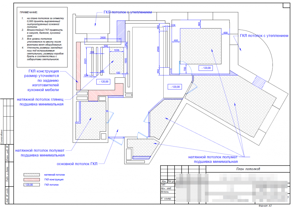 План натяжного потолка. План натяжного потолка чертеж. Натяжной потолок чертеж. План потолков Примечания. План подвесного потолка чертеж.